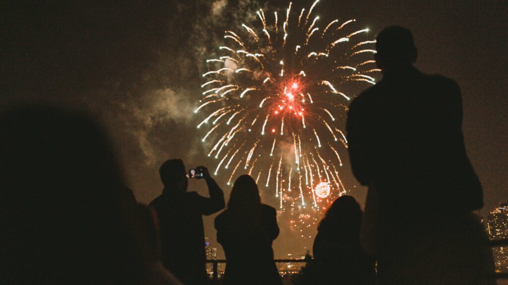 holiday fireworks chicago 